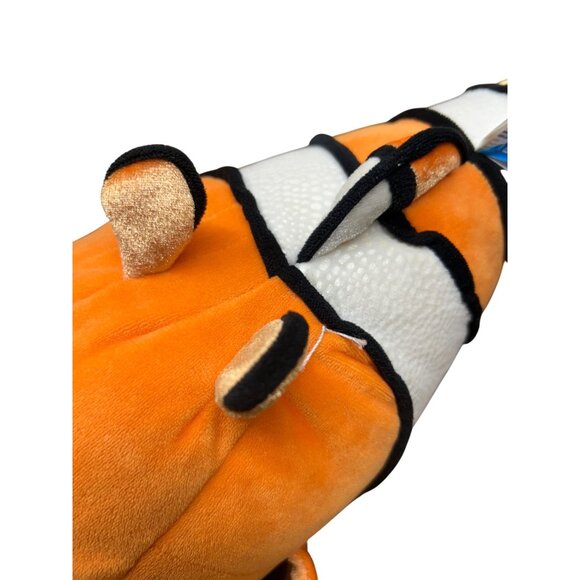 Build-A-Bear Workshop Disney Pixar Finding Dory Nemo Plush Toy 12" Orange & Whit - Picture 6 of 6